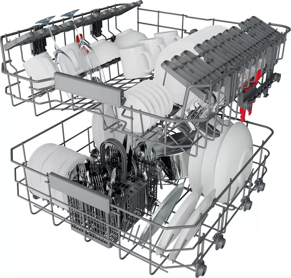 WFD656DD3XBR Lave-vaisselle Whirlpool 15 Inox Noir - 3