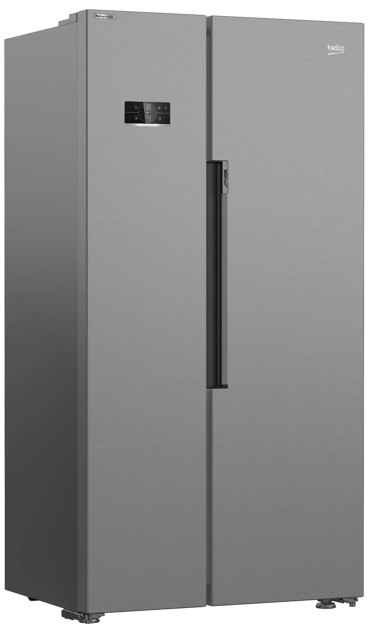 RGNE2640SX REFRIGERATEUR BEKO SIDE BY SIDE 640L SILVER - 1