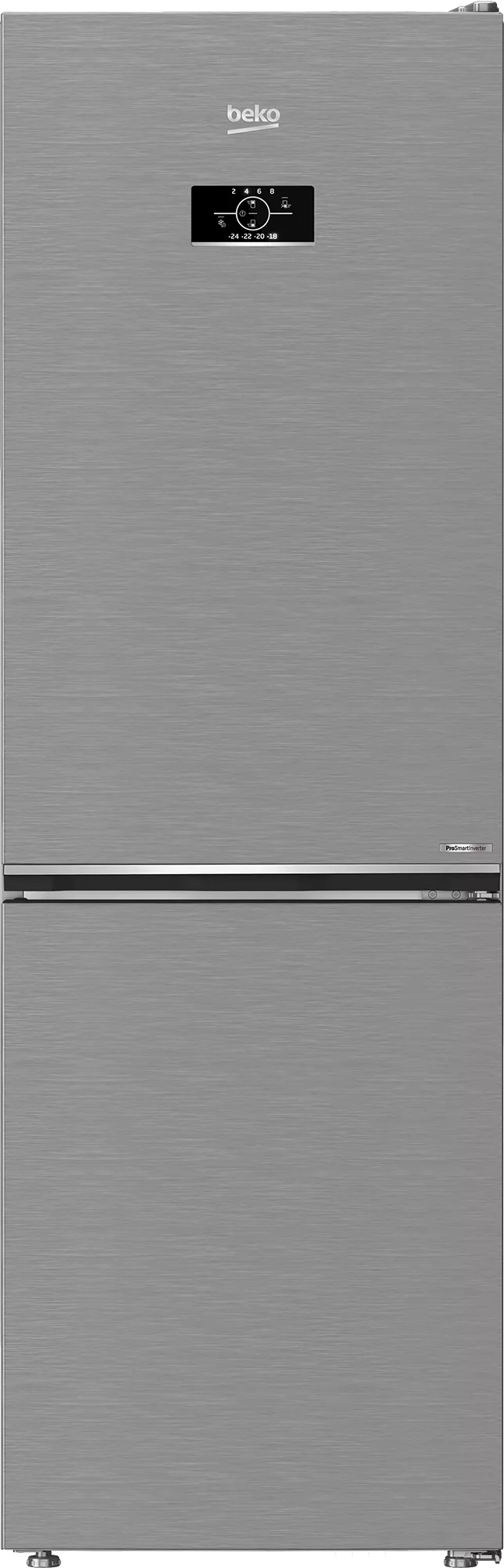 B3RCNE450HSX REFRIGERATEUR BEKO COMBINE 60CM GRIS 450L - 0