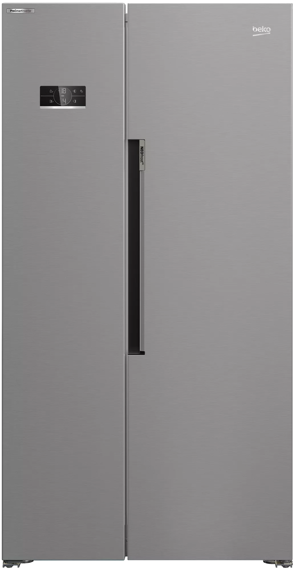 RGNE2640SX REFRIGERATEUR BEKO SIDE BY SIDE 640L SILVER - 0