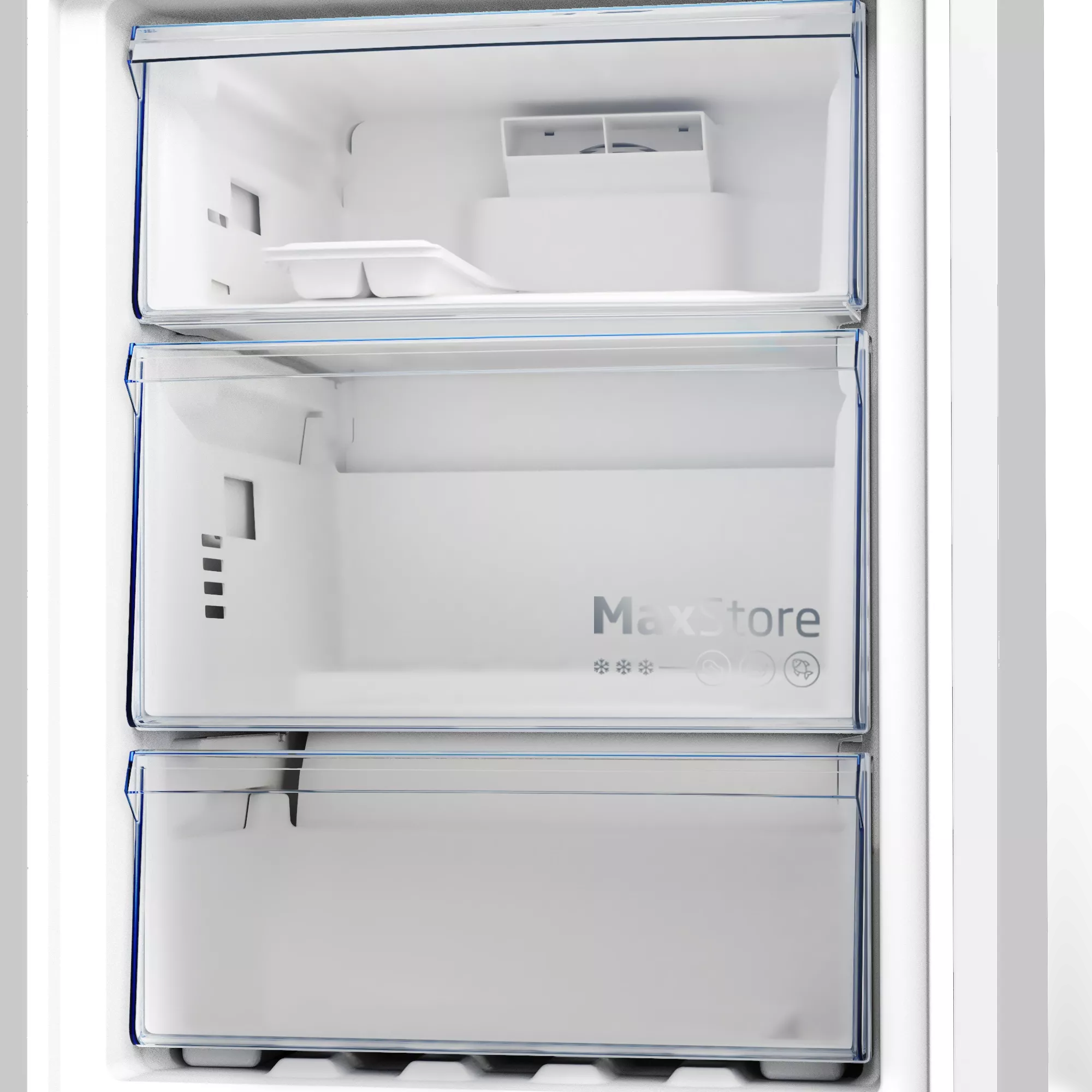 B3RCNE450HSX REFRIGERATEUR BEKO COMBINE 60CM GRIS 450L - 5