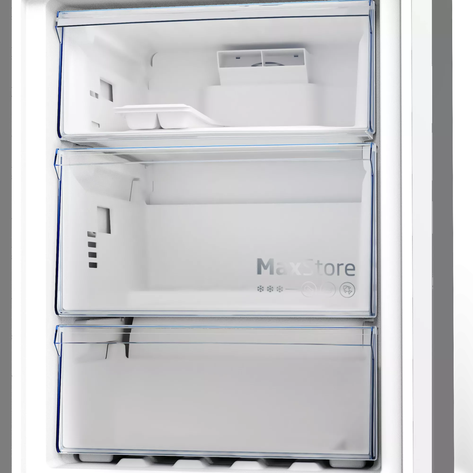 B3RNE450HXBR REFRIGERATEUR BEKO COMBINE 60CM Noir 450L - 5