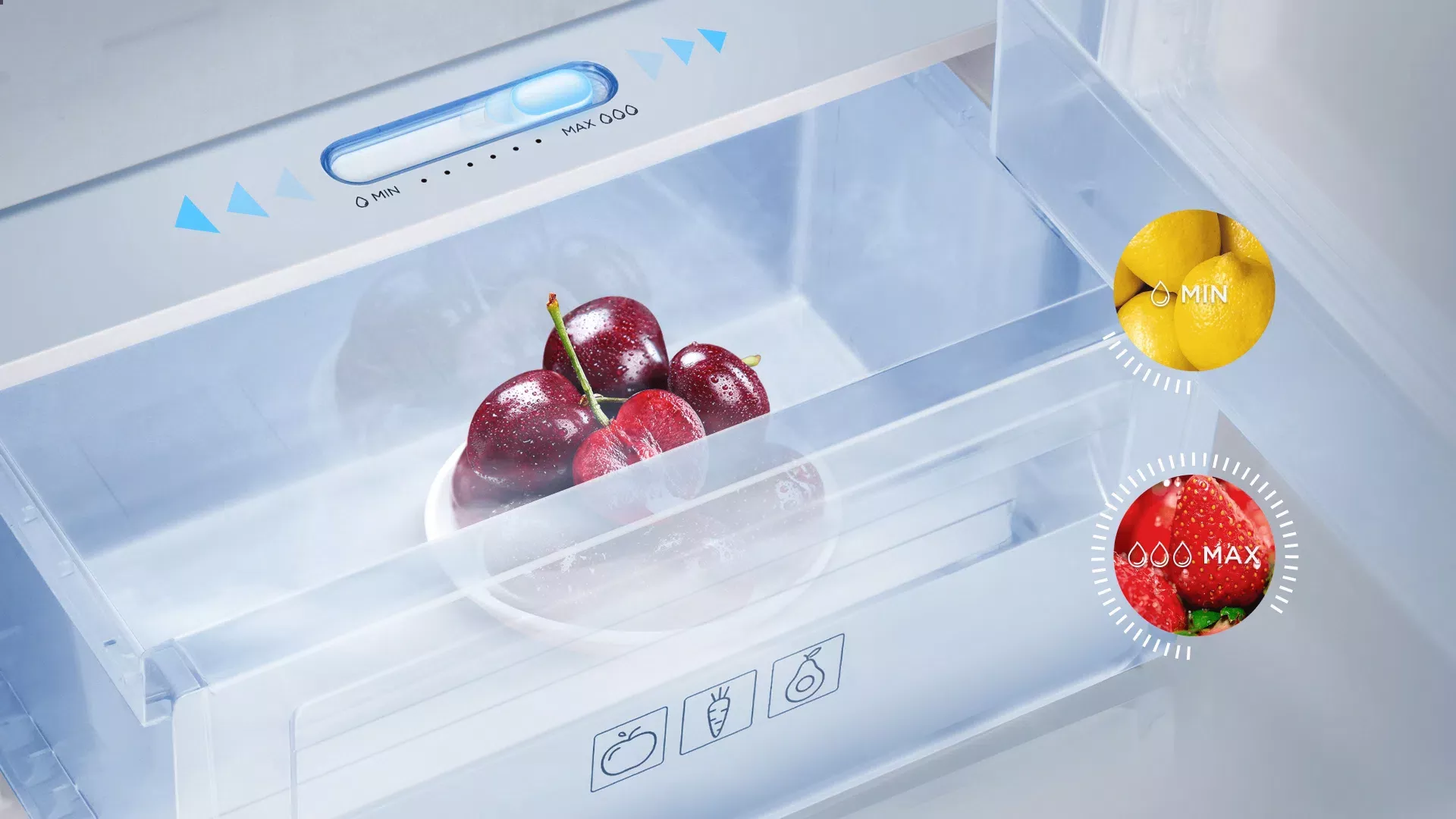 P560CDS REFRIGERATEUR TCL 4 PORTES CROSS DOOR 560L INOX - 10