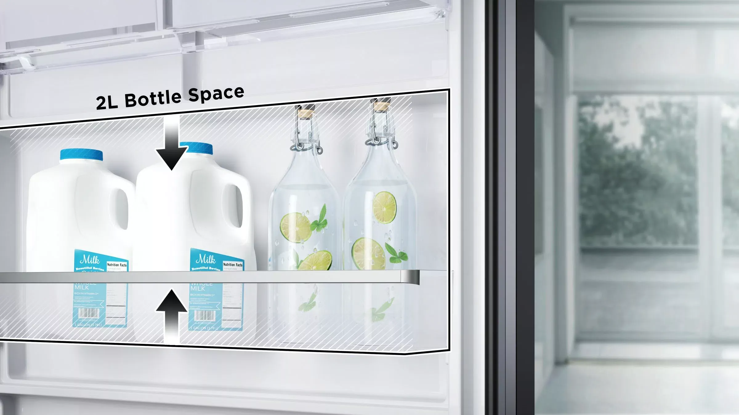 P700TMN REFRIGERATEUR TCL DOUBLE PORTE 700L INOX - 5