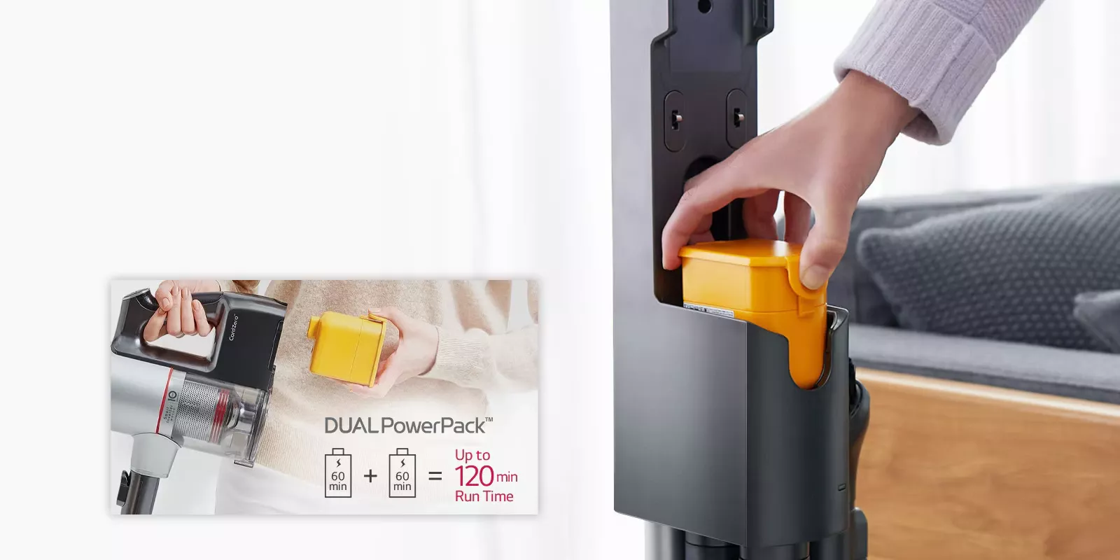 A9K-PROPLUS Aspirateur Balai LG CordZero A9 Core Inverter Acsr - 14