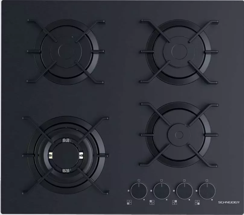 SCTG60VBM Plaque Schneider 60cm Gaz 4Feux Sabaf - 0