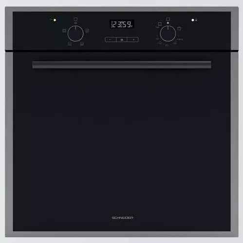 SCFM73VGIXB Four Schneider 73L Mixte Gaz/Elec Rôtissoire Inox - 0