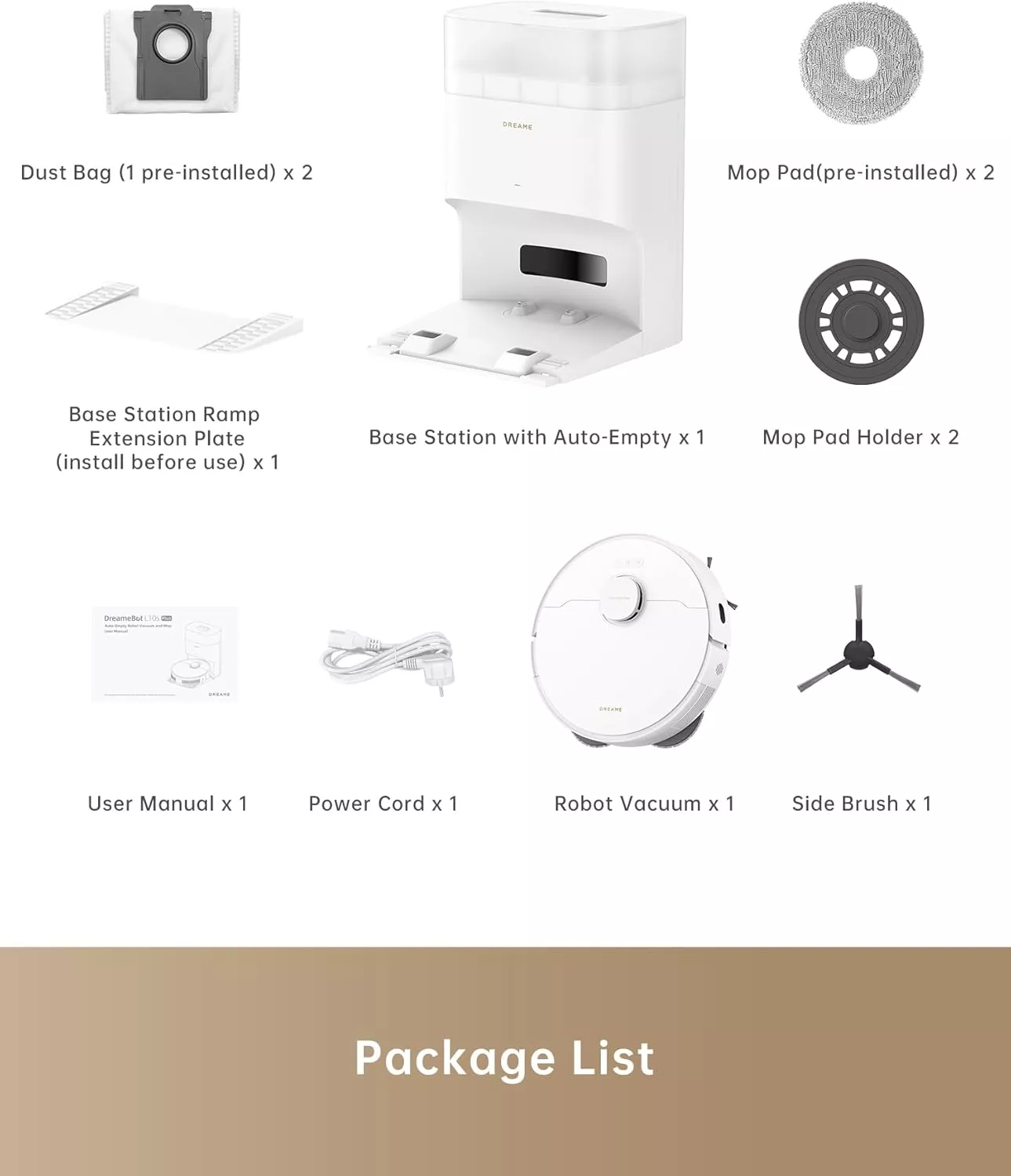 RLL42SD ROBOT ASPIRATEUR Dreame L10s Plus lave Station - 6