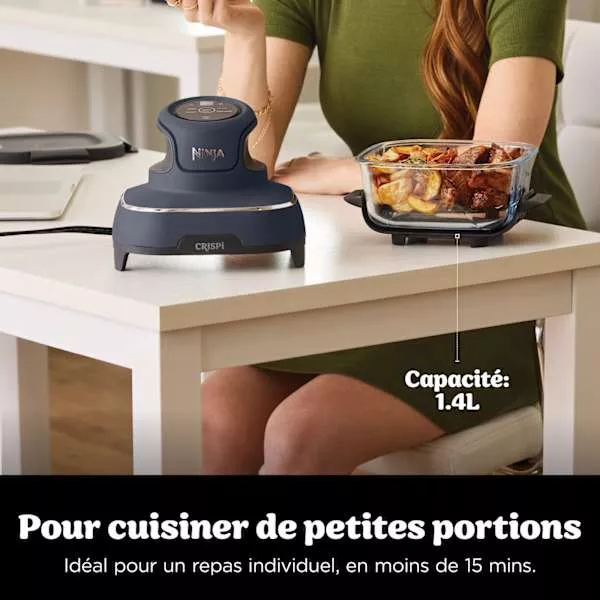 FN1O1EUGY Friteuse à Air Ninja Crispi 4en1  3.8L 1700W - 6