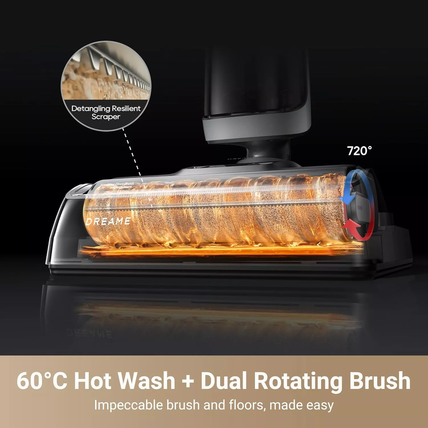 HHR31A Aspirateur Balai Laveur Dreame H14 Pro 180° Flat - 2