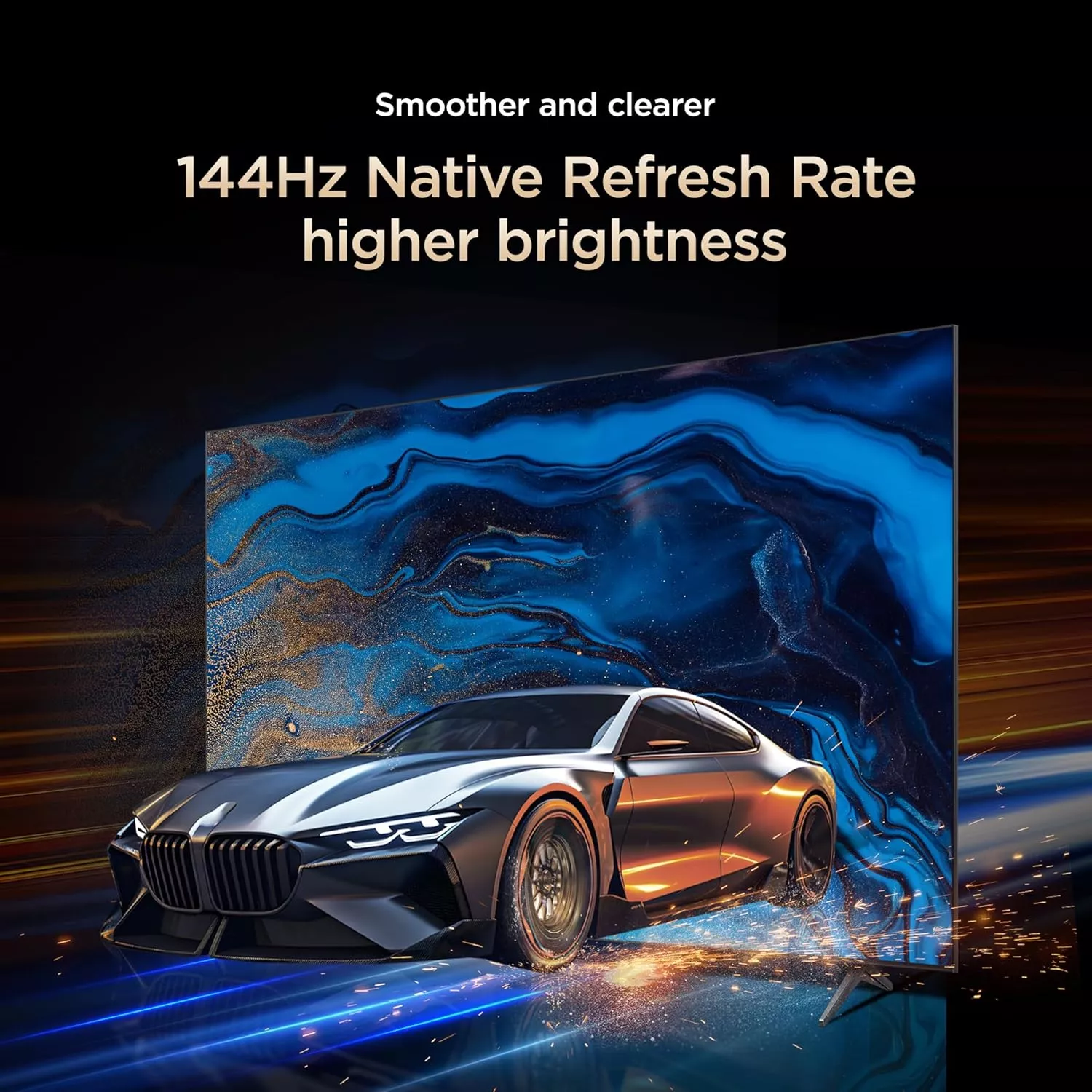 75C6K Téléviseur TCL 75 QD-Mini LED Pro 4K Google 144Hz - 16