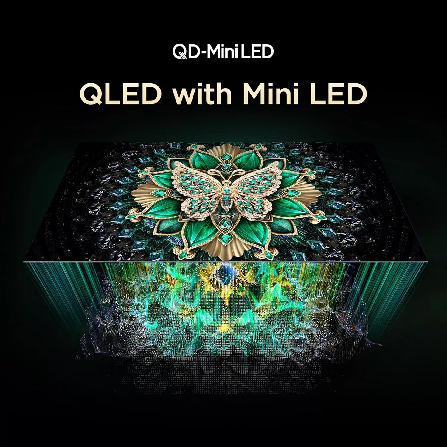 55C6K Téléviseur TCL 55 QD-Mini LED Pro 4K Google 144Hz - 18