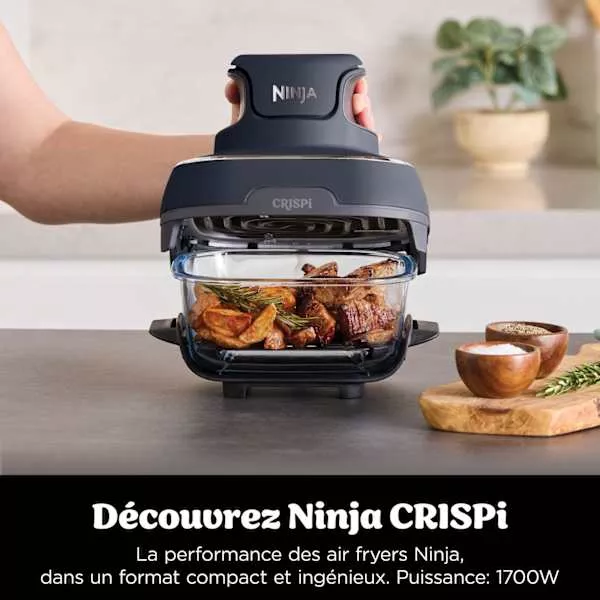 FN1O1EUGY Friteuse à Air Ninja Crispi 4en1  3.8L 1700W - 2