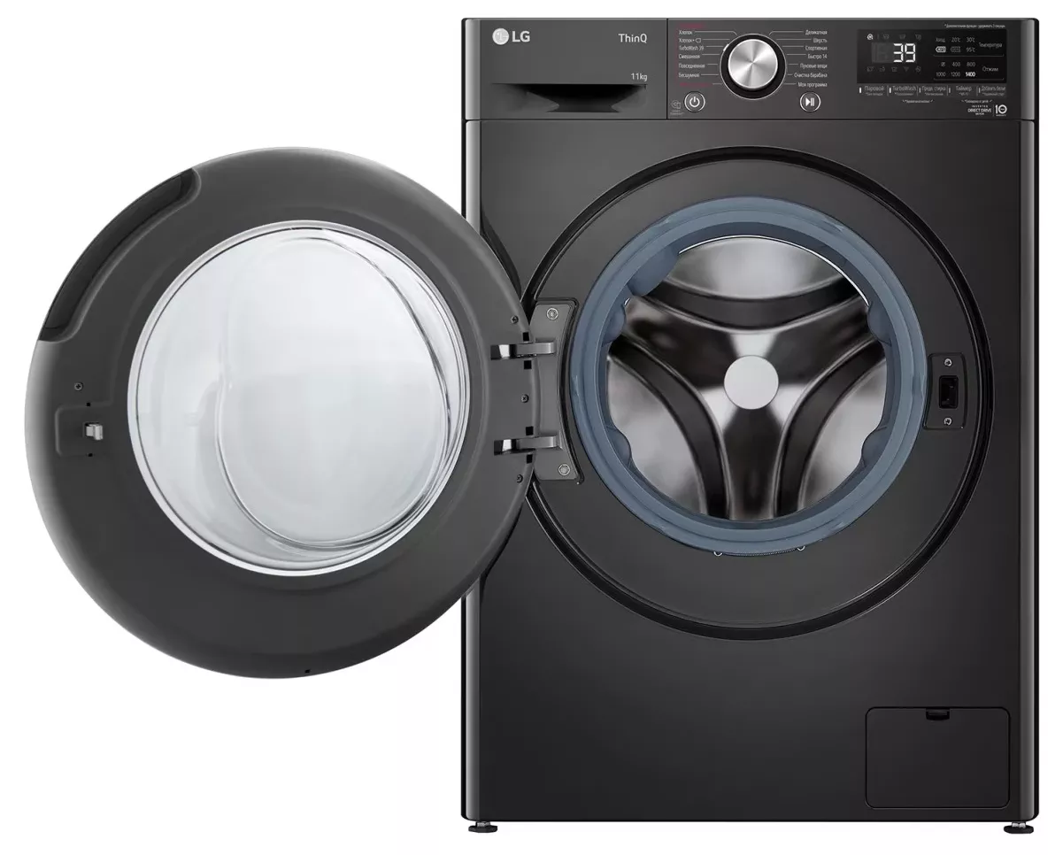 F4V9EWP2E Lave-linge LG 11 kg AI DD TurboWash 360Steam+ - 1