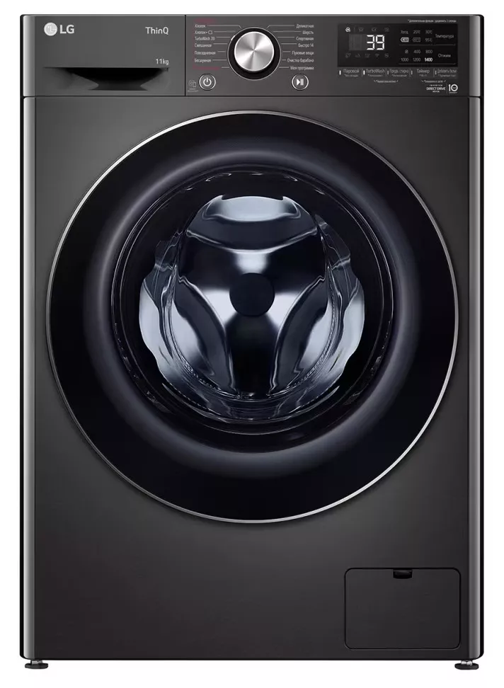 F4V9EWP2E Lave-linge LG 11 kg AI DD TurboWash 360Steam+ - 0