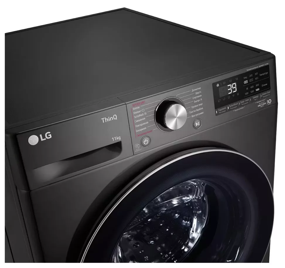 F4V9EWP2E Lave-linge LG 11 kg AI DD TurboWash 360Steam+ - 2