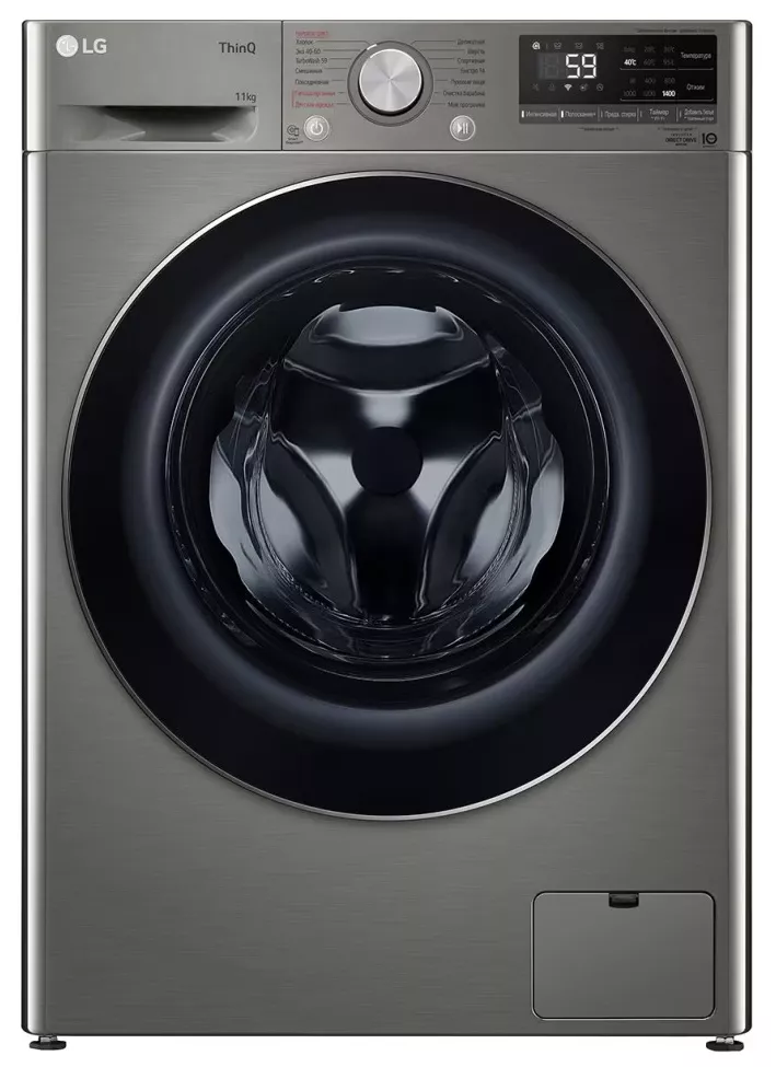 F4V5EGP2P Lave-séchante LG 11/7 kg AI DD Spa Steam 6 Motion - 0