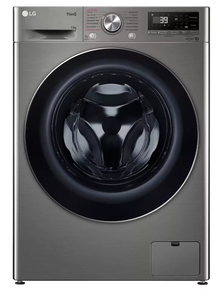 F4V7EYP2PE Lave-linge LG 11 kg AI DD TurboWash 360 Spa Steam - 0