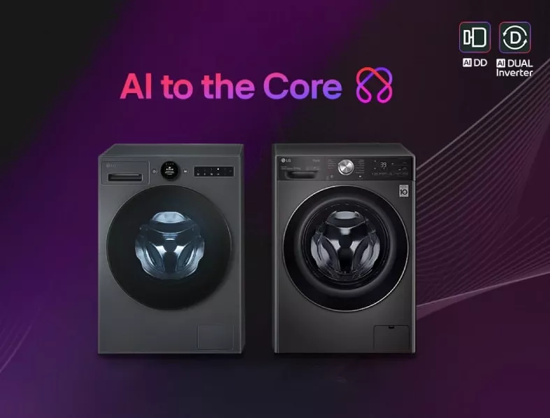 F0Z6DYP24 Lave-linge LG 15 kg AI DD TurboWash & Steam New 26 - 7