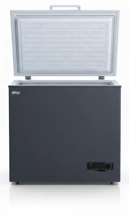 SCF-27G CONGELATEUR SKY 200L GRIS CF270S SCF-270G - 0