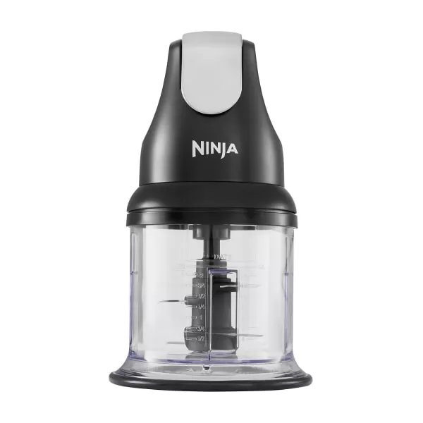 NJ1002 Mini-hachoir Ninja Professional 200W avec 2 bols - 1