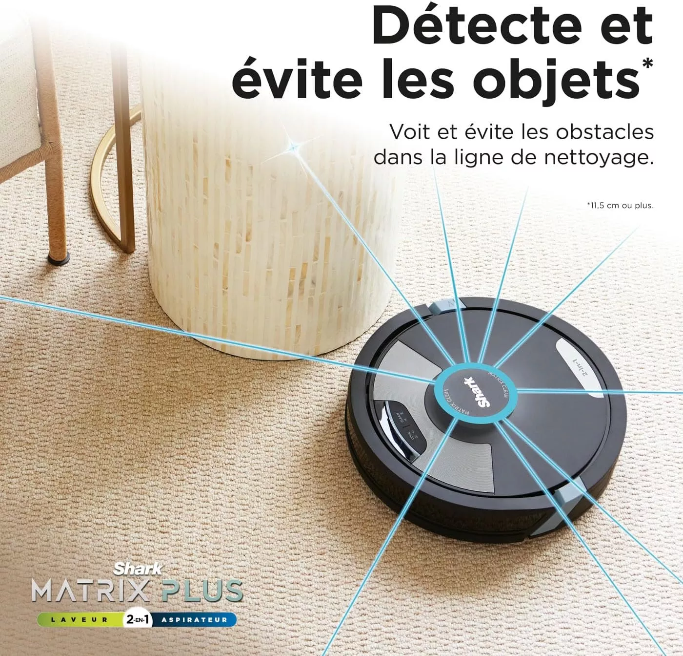 RV2620WDEU Robot aspirateur et laveur 2en1 Shark Matrix Plus - 11