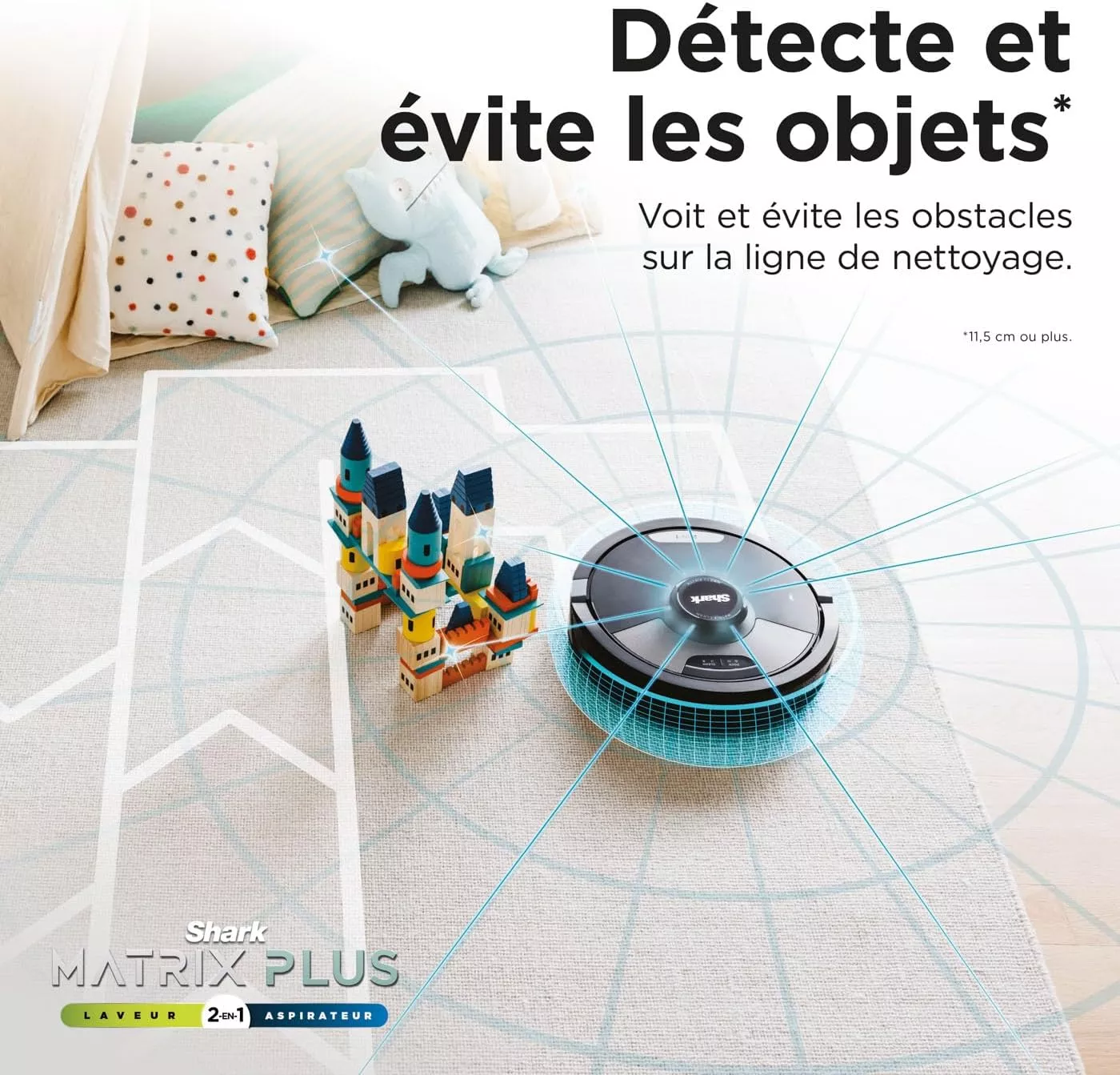 RV2620WDEU Robot aspirateur et laveur 2en1 Shark Matrix Plus - 9