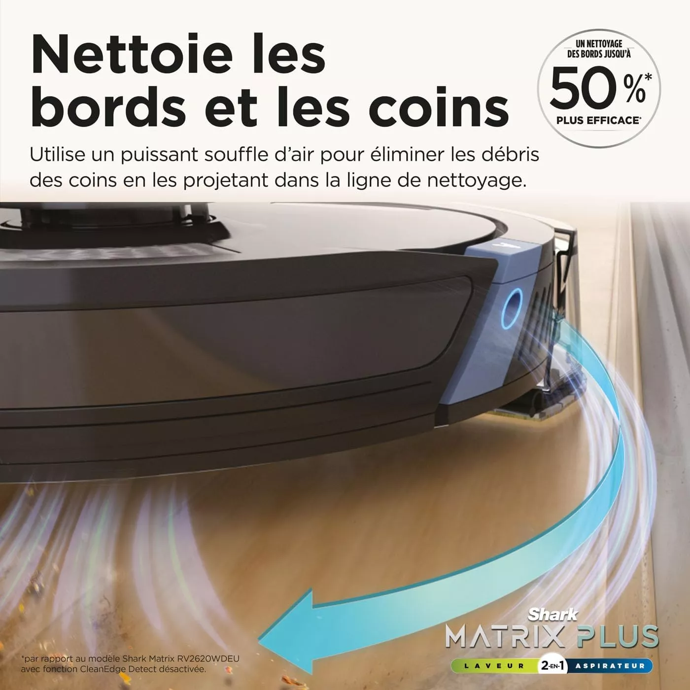 RV2620WDEU Robot aspirateur et laveur 2en1 Shark Matrix Plus - 13