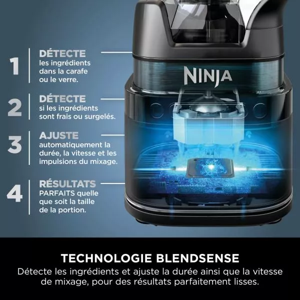TB301EU Blender Ninja Detect 1200W intelligent BlendSense - 2