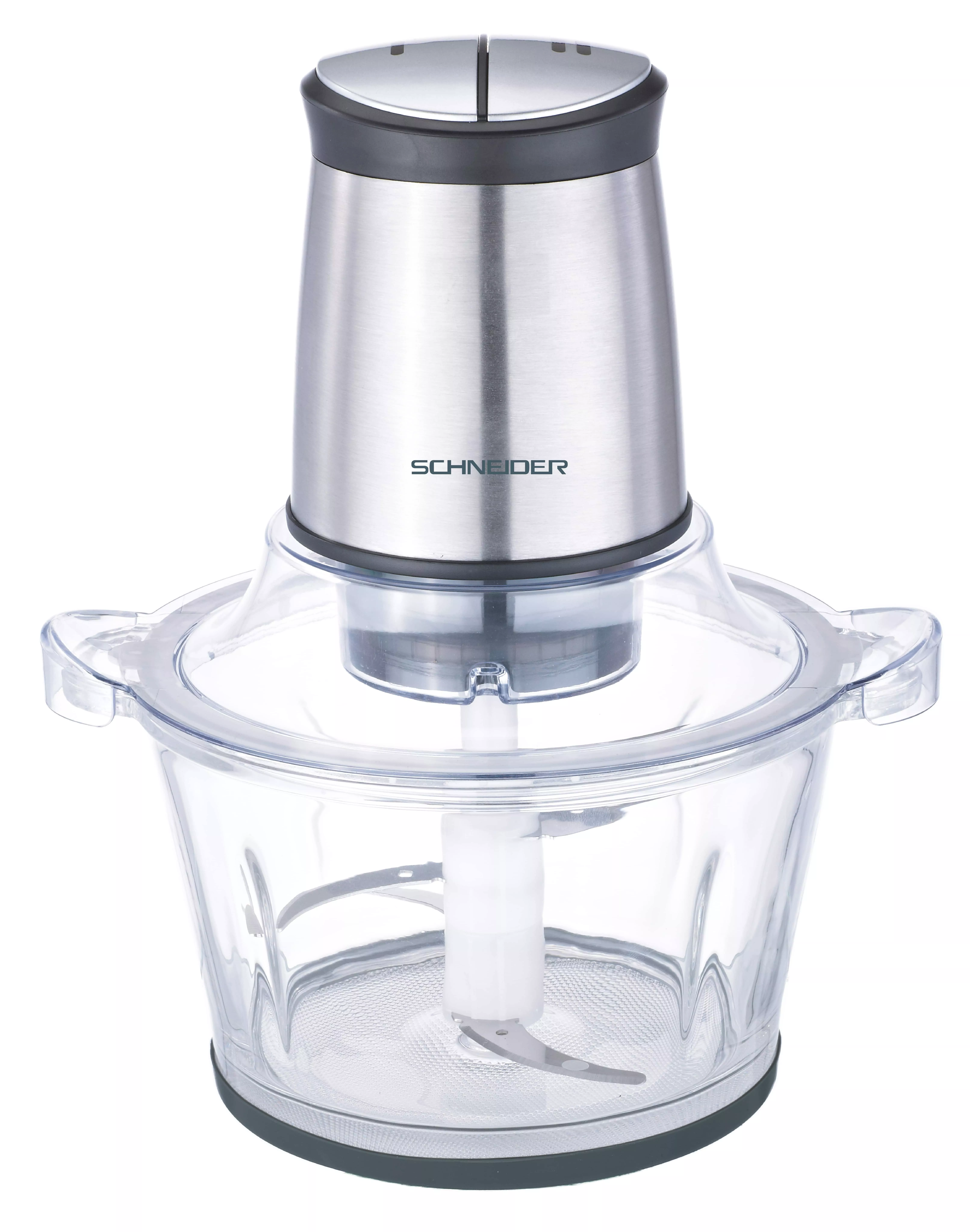 CH618GIX Hachoir Schneider 600W bol verre 1.8L 4 Lames inox - 0