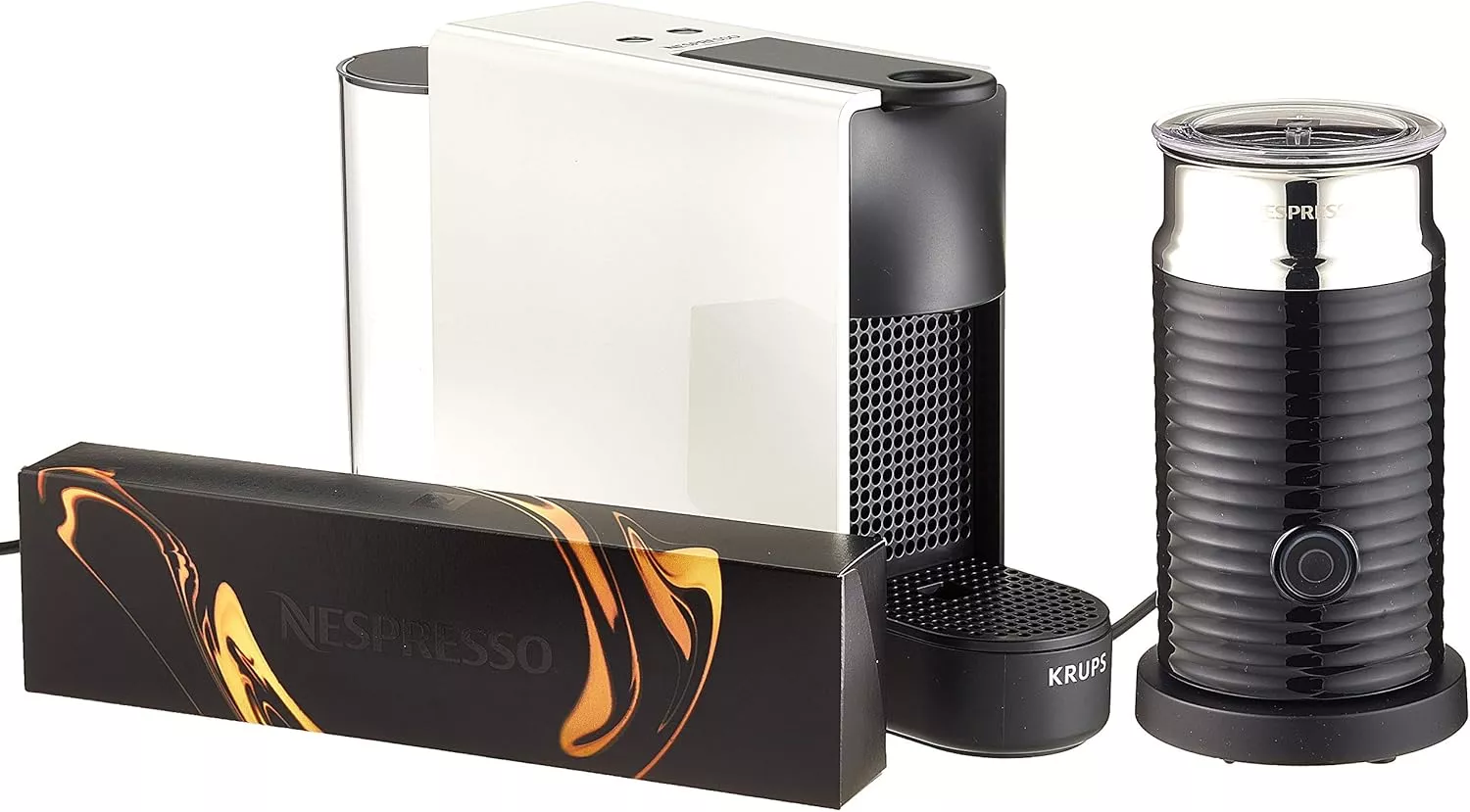 XN111.21 Machine Nespresso Krups Essenza Mini + Aeroccino 3 - 6