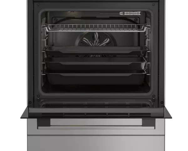 WR60EG831227XDZ Cuisinière Whirlpool Gaz 60cm 4 Feux Four Elc Inox - 2