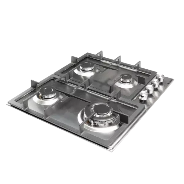 NTE64WGXH1 Plaque Nardi 4 Feux 60cm Wok Inox - 2
