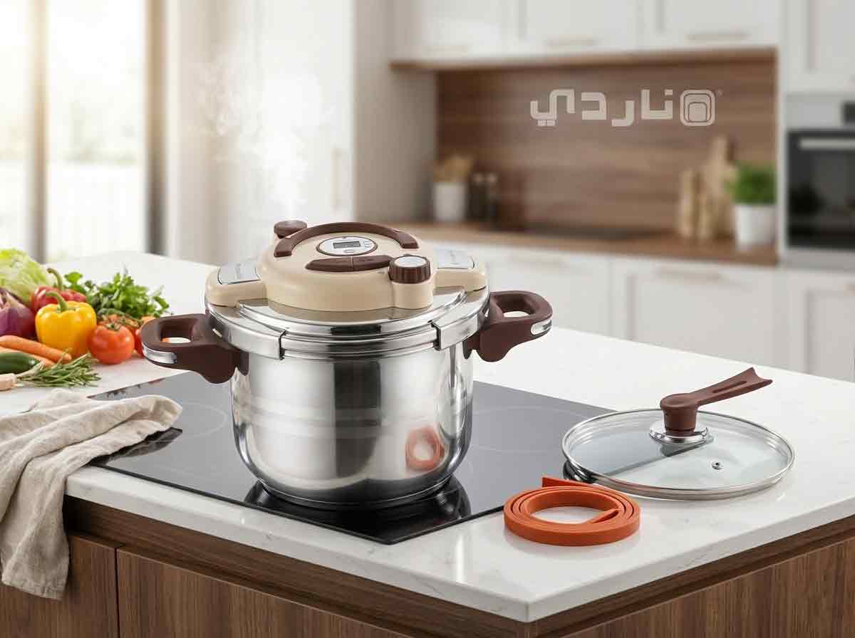 NPCM611XR Cocotte Minute 6L Inox Induction & Couvert+ Joint - 2