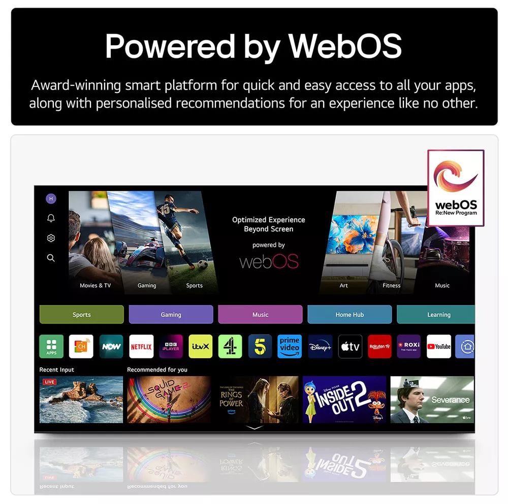 86UA74006LB Téléviseur LG 86 4K UHD Smart AI 2025 HDR 10 Pro - 4