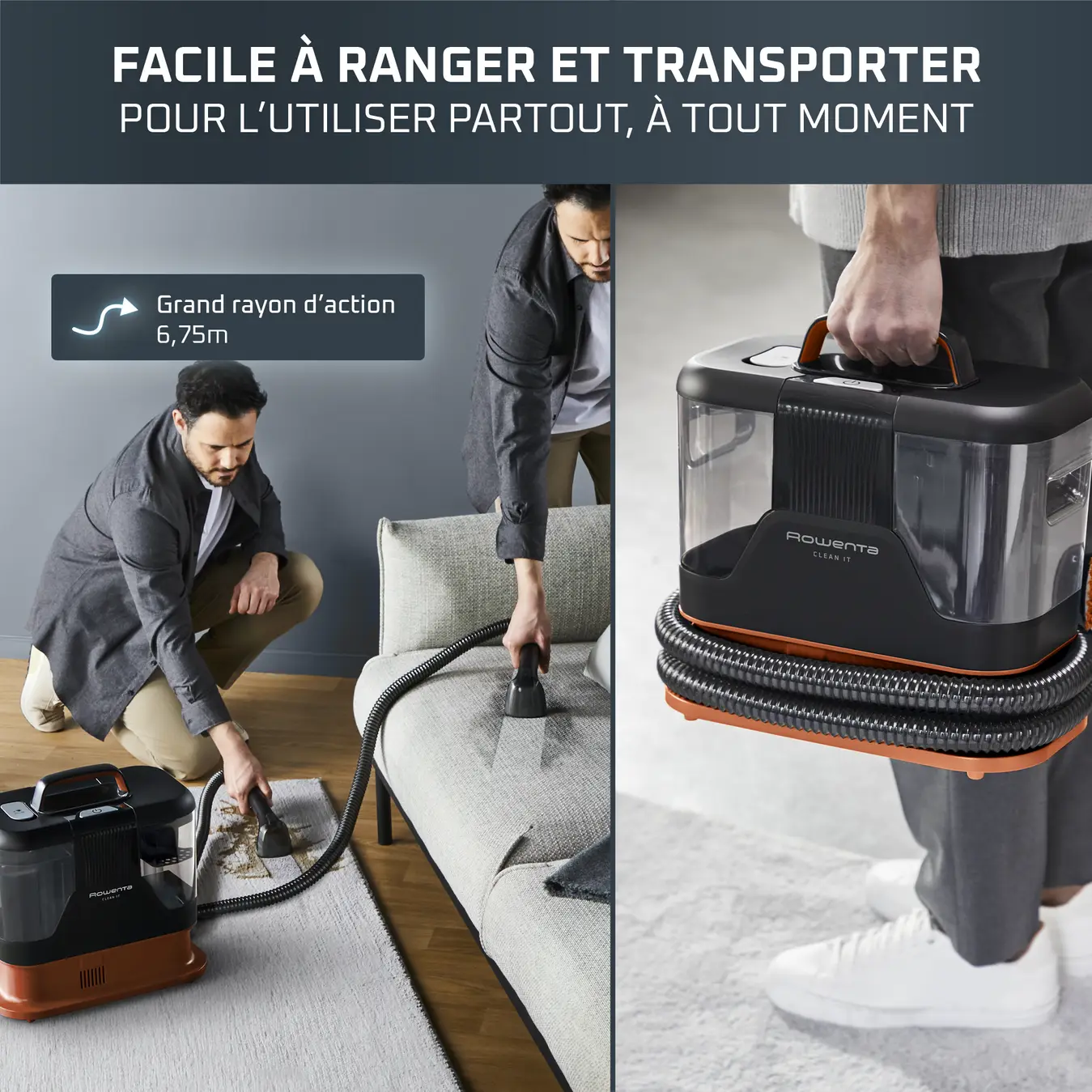 IN5012FO Nettoyeur détacheur ROWENTA Clean It 400W vapeur - 9