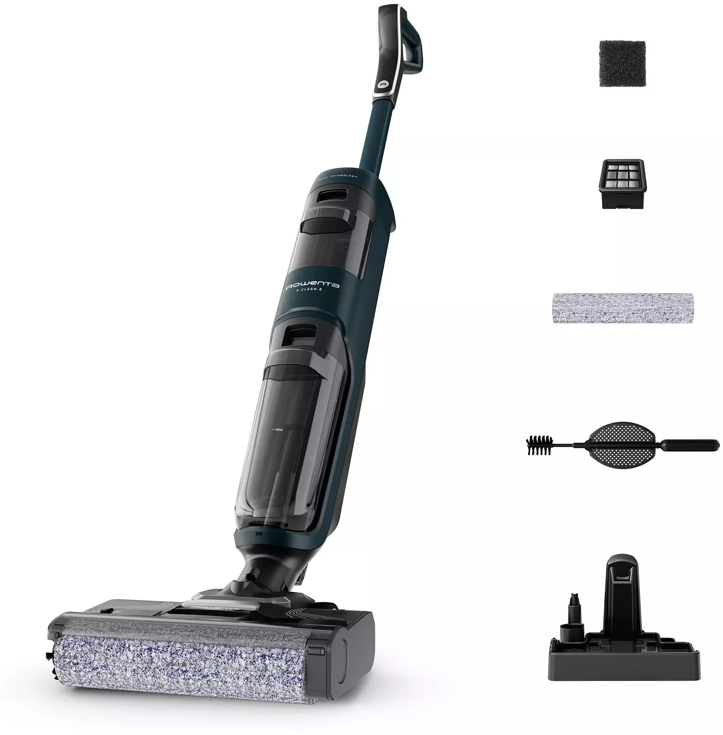 GZ2251E0 Aspirateur Balai laveur X-O Rowenta 90 Flex - 0