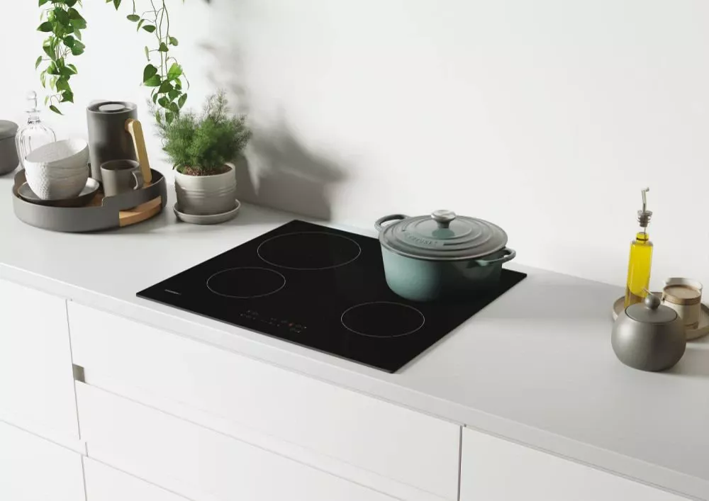 ROCTH64CT Plaque vitrocéramique Rosières 60cm 4 zone noir - 2