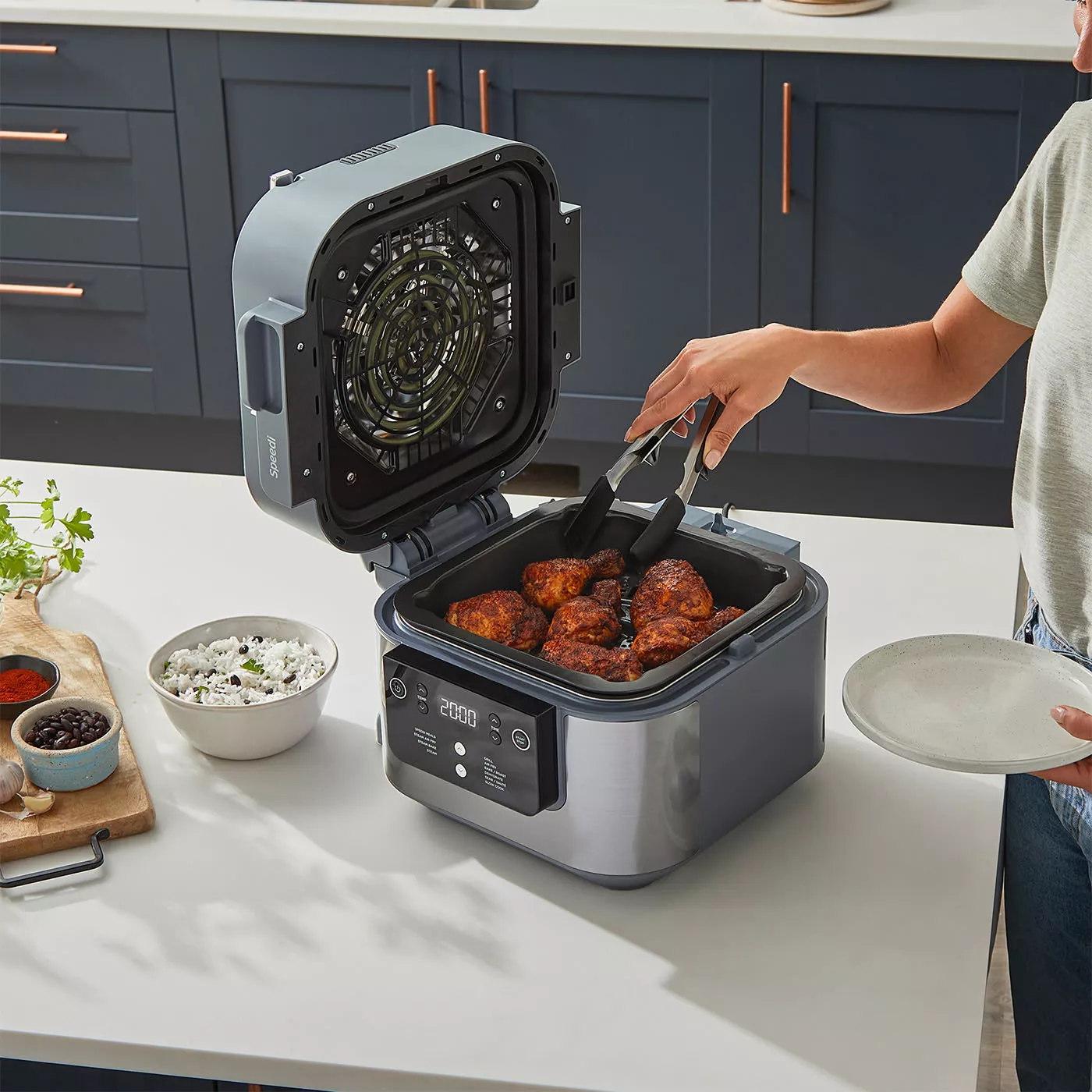 ON400EU Multicuiseur Ninja Speedi 10en1 Rapid Cooker 5.7L - 16