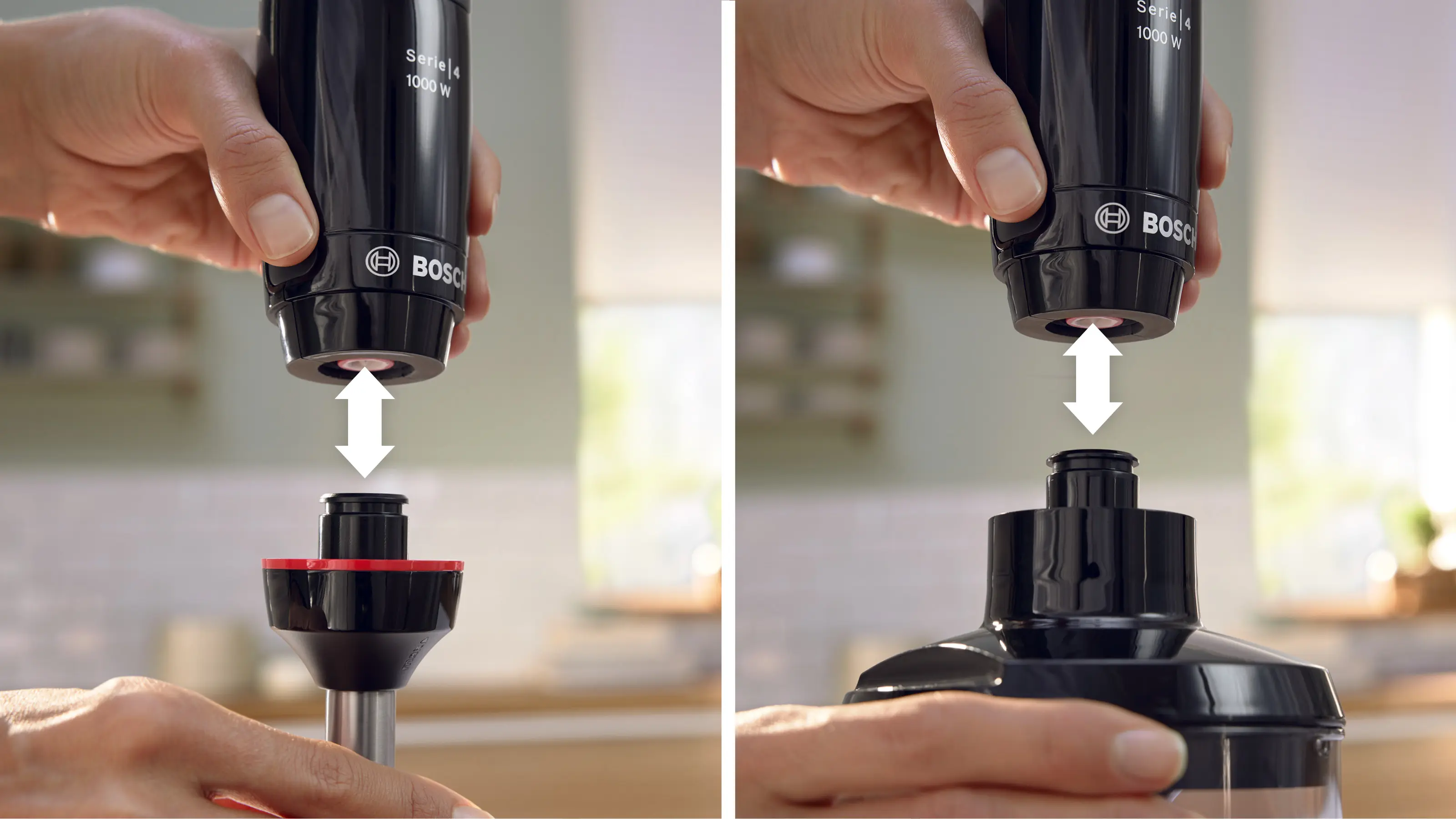 MSM4B621 Mixeur a Bras Bosch ErgoMaster 1000W Série 4 Noir - 5