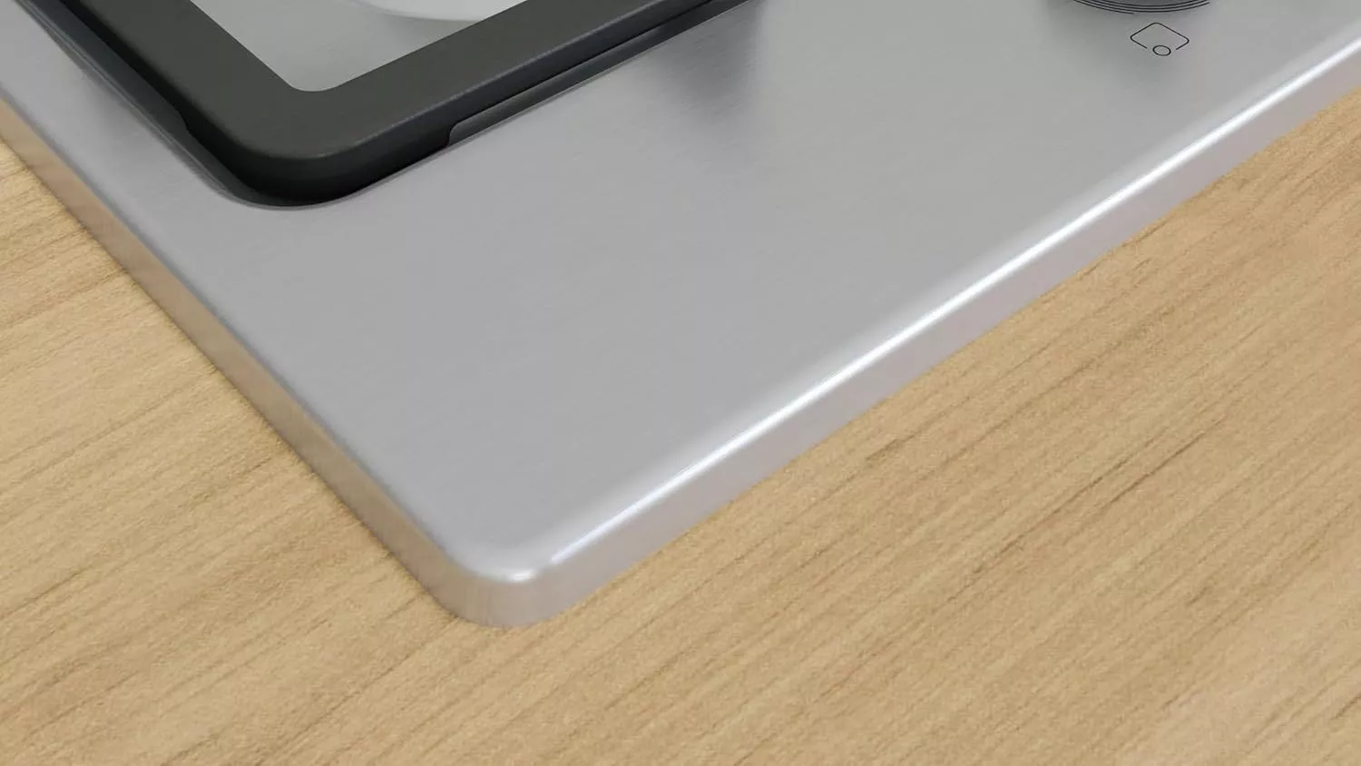 PGH6B5K90 PLAQUE BOSCH SERIE4 4 FEUX INOX FONTE WOK - 2