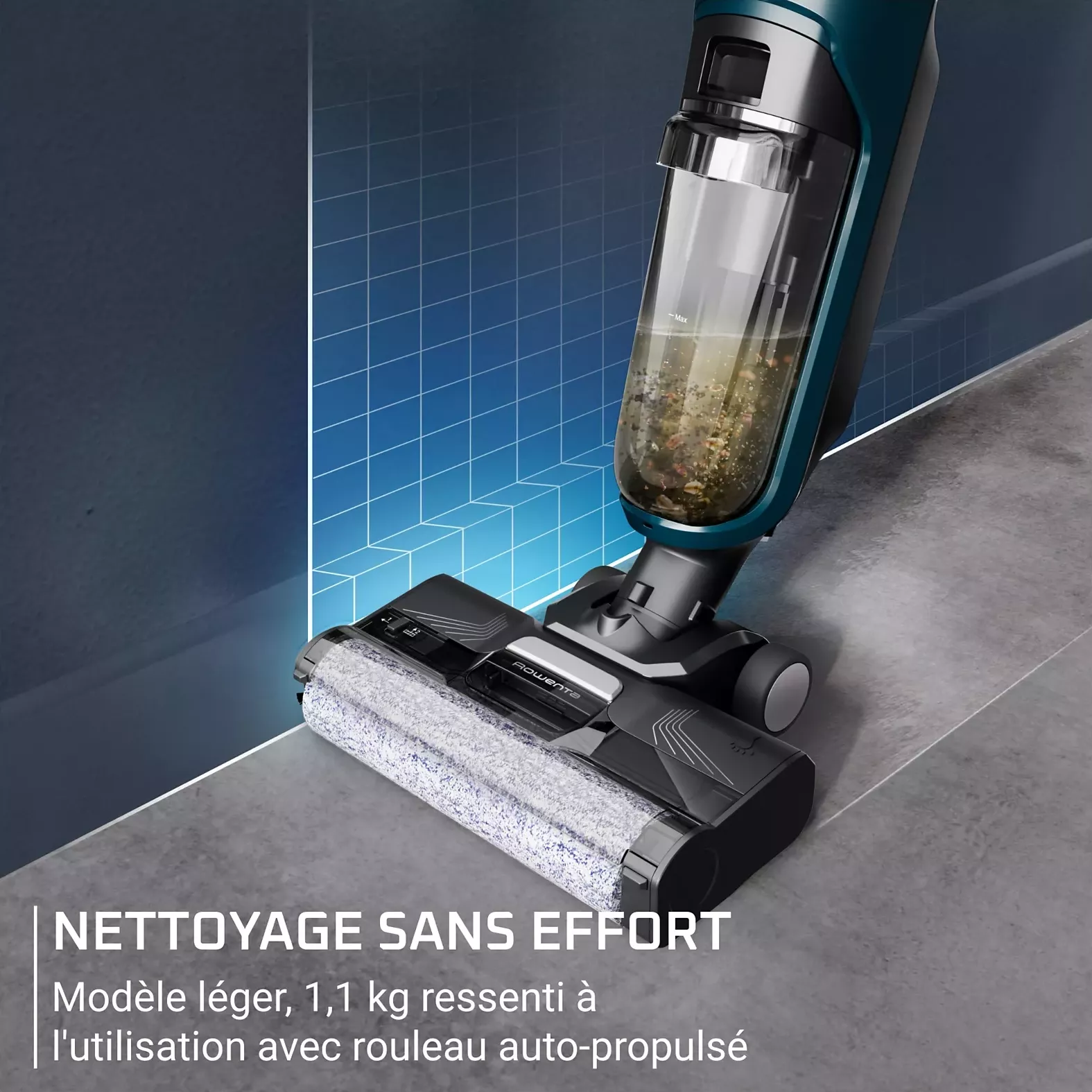 GZ2251E0 Aspirateur Balai laveur X-O Rowenta 90 Flex - 2