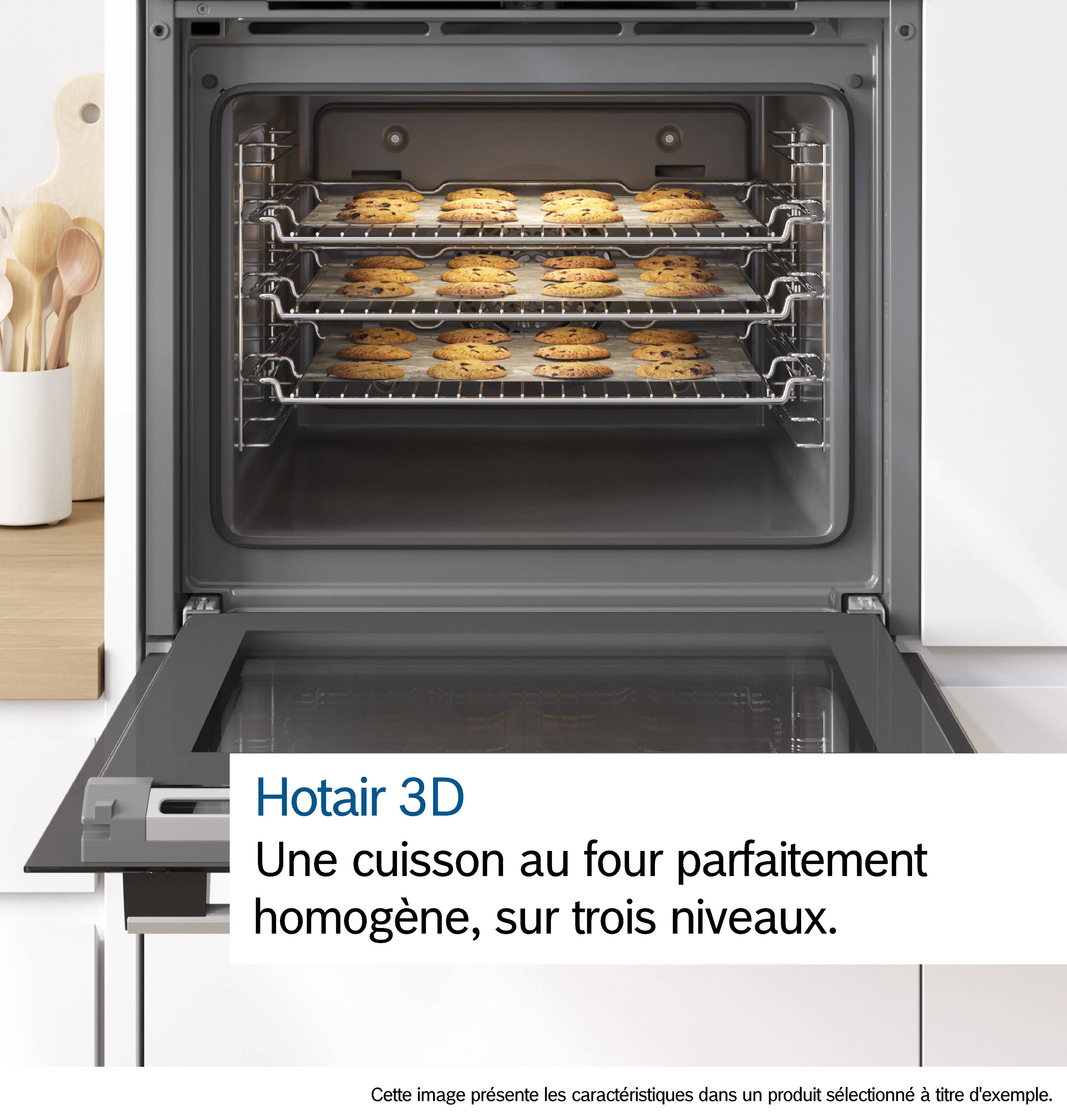 HBG536EB4 Four Bosch Série 6 71L Air Fry & Hydrolyse Noir - 2