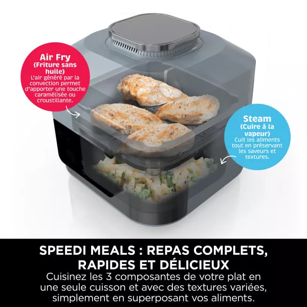 ON400EU Multicuiseur Ninja Speedi 10en1 Rapid Cooker 5.7L - 6