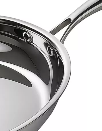 8800003 Poele KLAUS 28 Cm Inox - 1