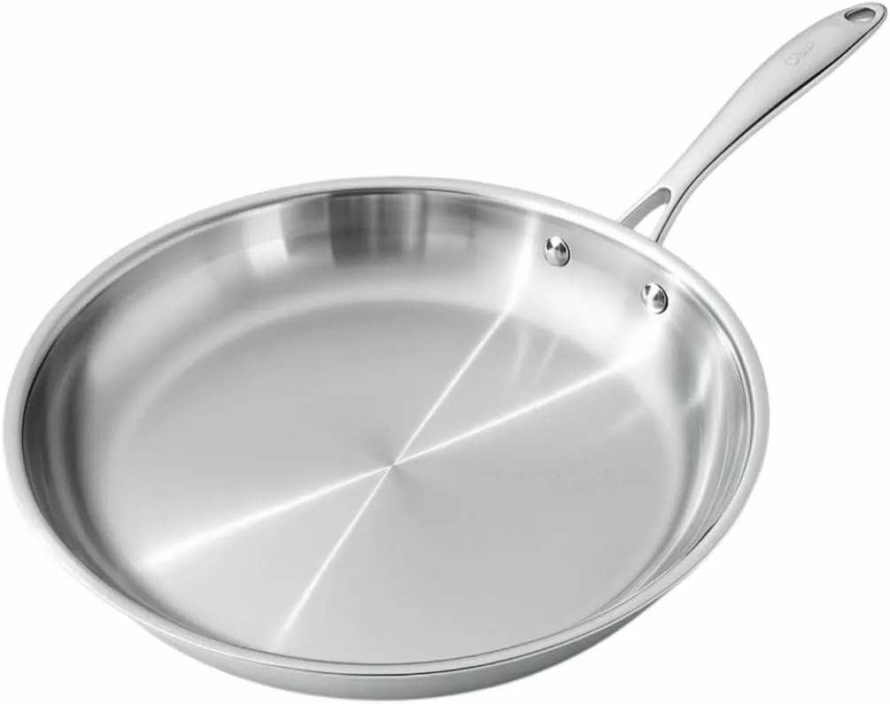 8800003 Poele KLAUS 28 Cm Inox - 0