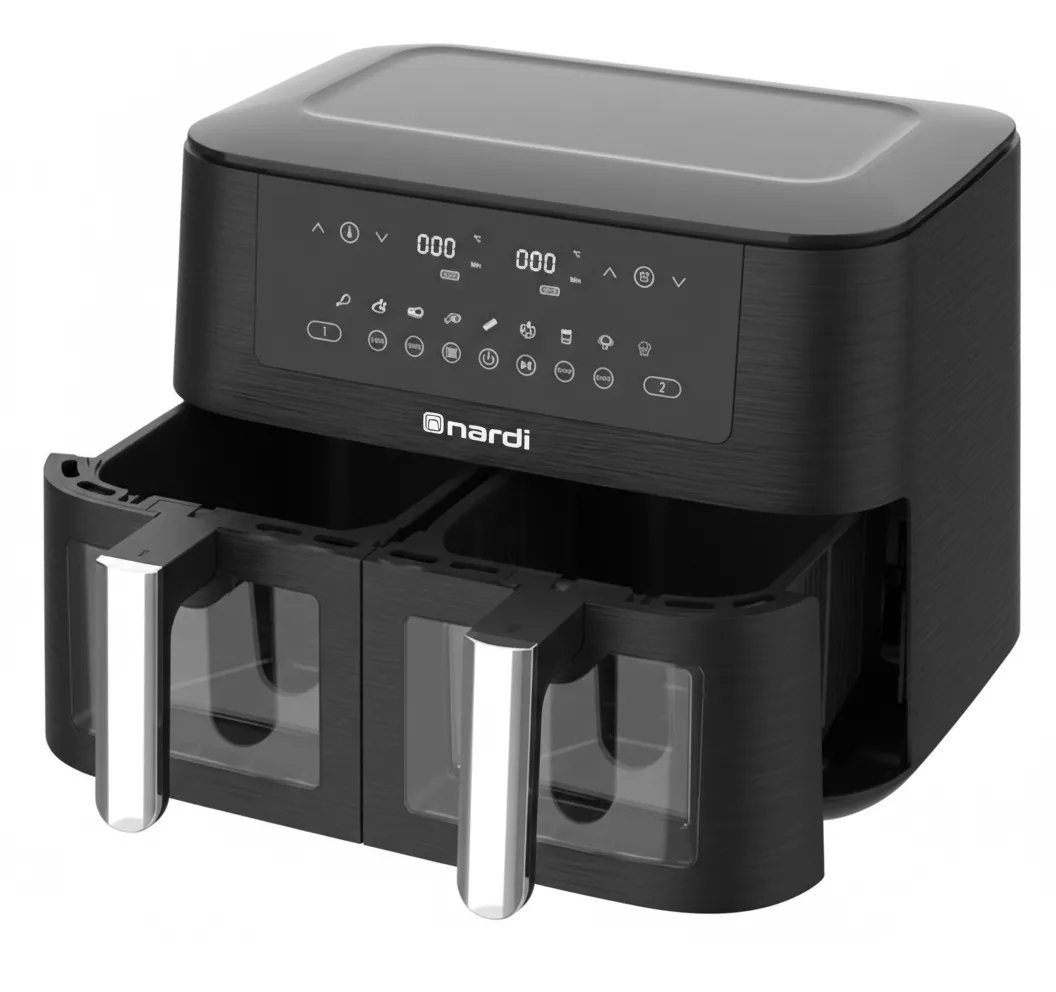 NFA900DTN Air Fryer Nardi Double Bac Digital Noir 9 L 2700W - 0