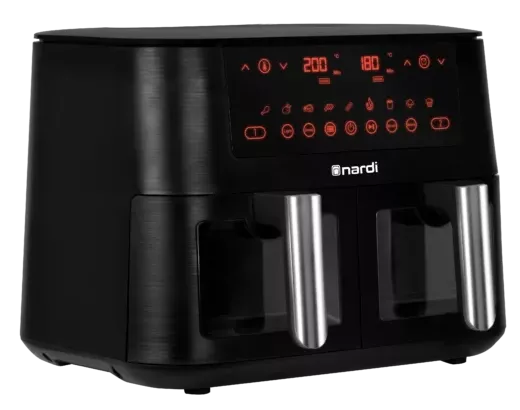 NFA900DTN Air Fryer Nardi Double Bac Digital Noir 9 L 2700W - 2