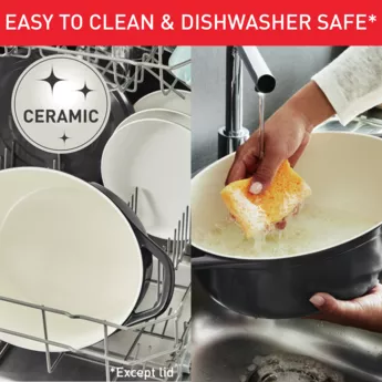 E2558955 Cocotte Tajin Tefal Air Ovale 30 cm en Fonte Allum - 4