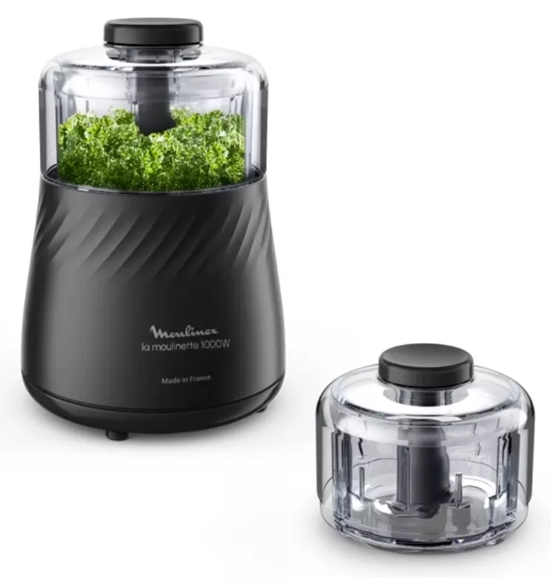 DPA7R8M2 Hachoir Moulinex La Moulinette & 2 Bol 1000W Noir - 0